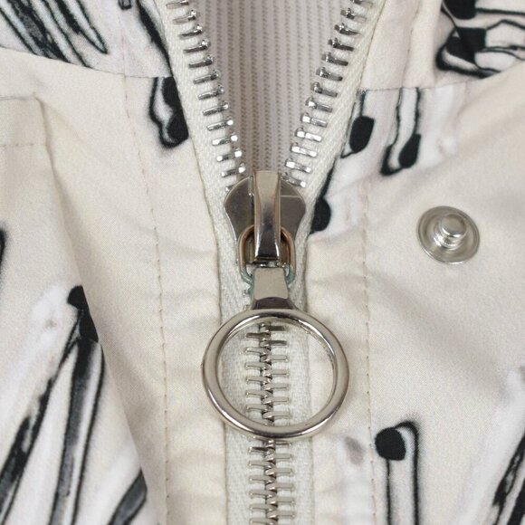 Akris Punto Matchstick Sunburst Print Windbreaker Jacket - 12 - Picture 9 of 11